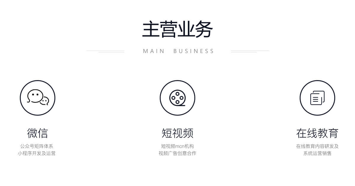 主营业务